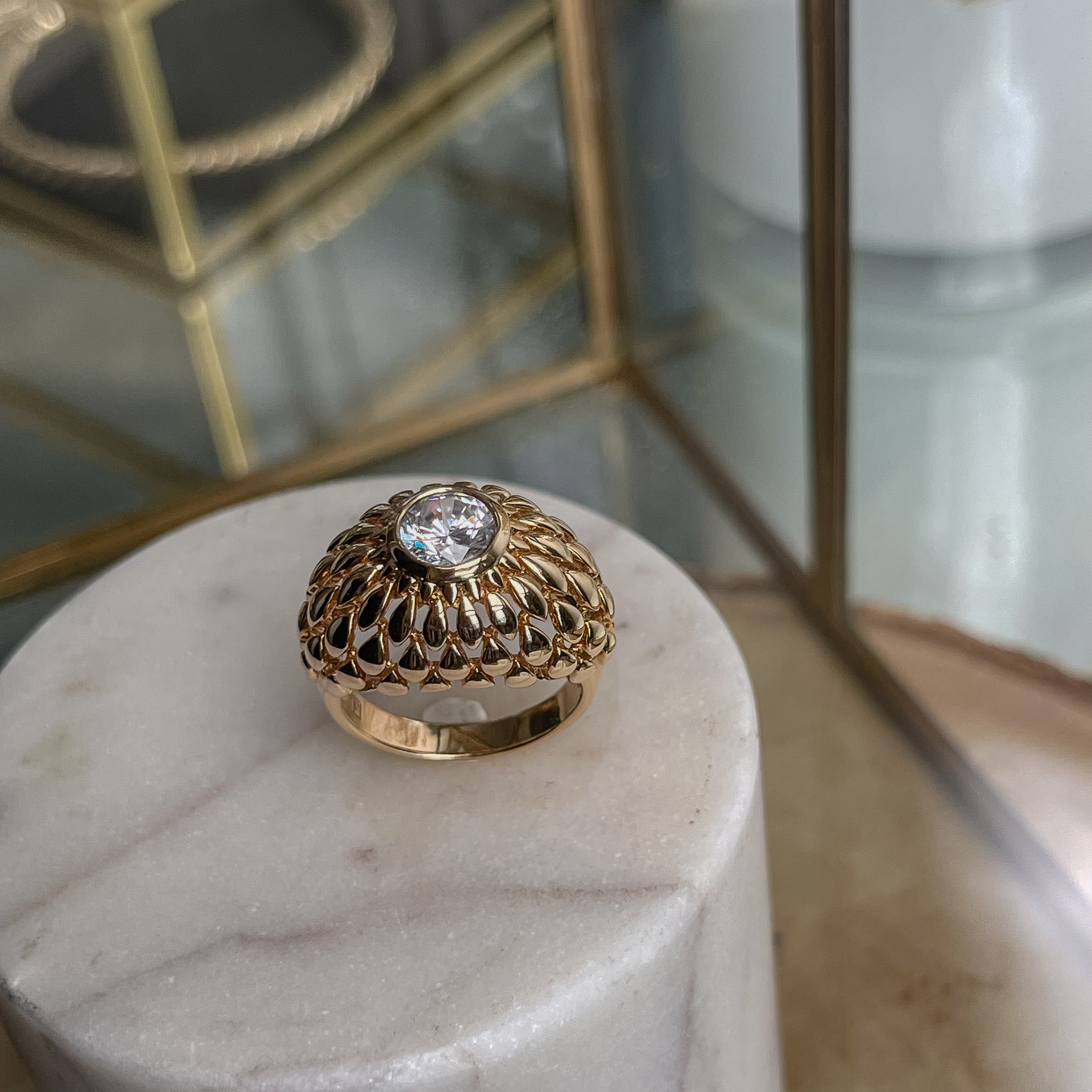 Bague Lumina- Rosace Solaire