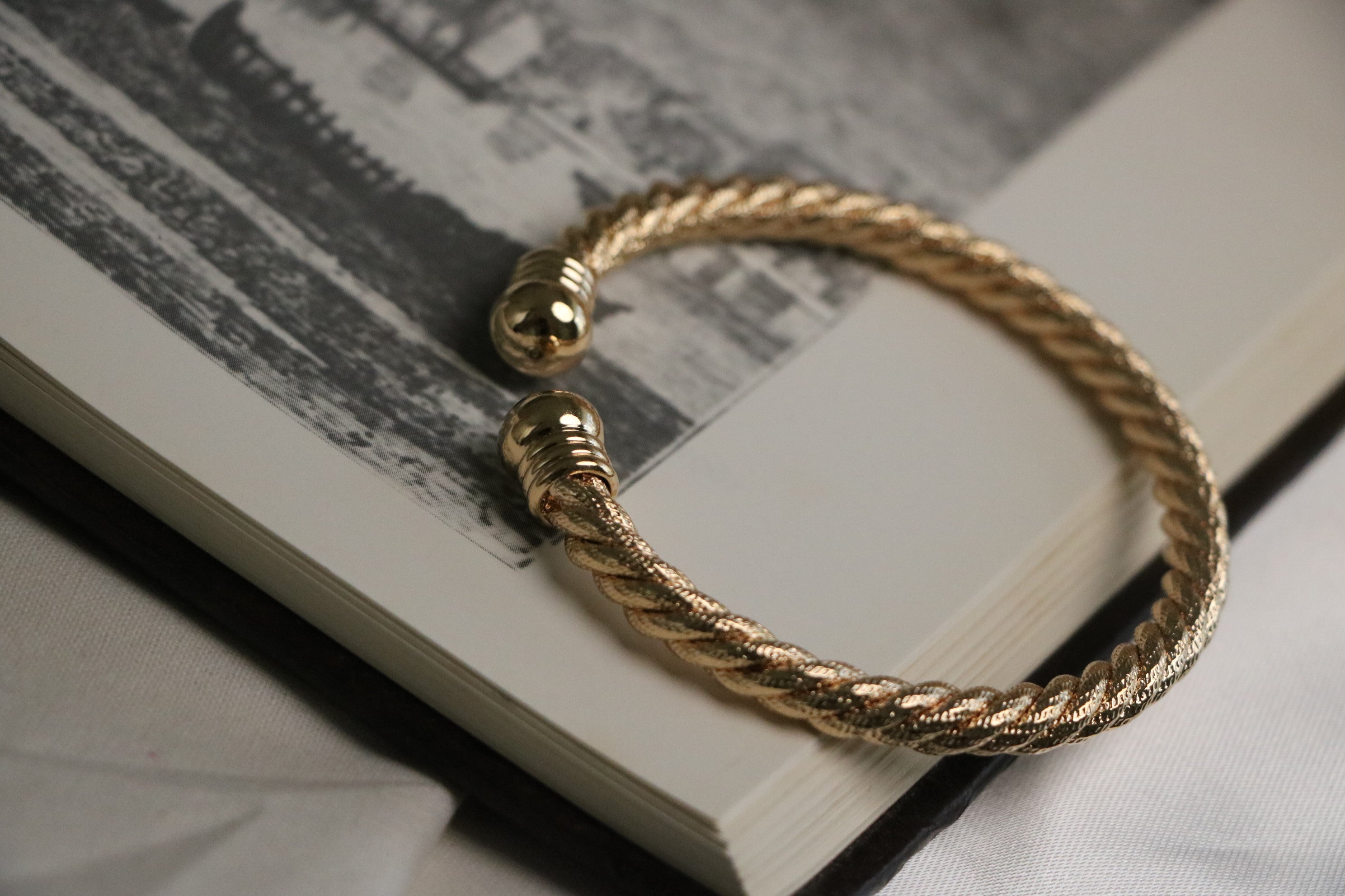 Jonc Angela—Torsadé martelé