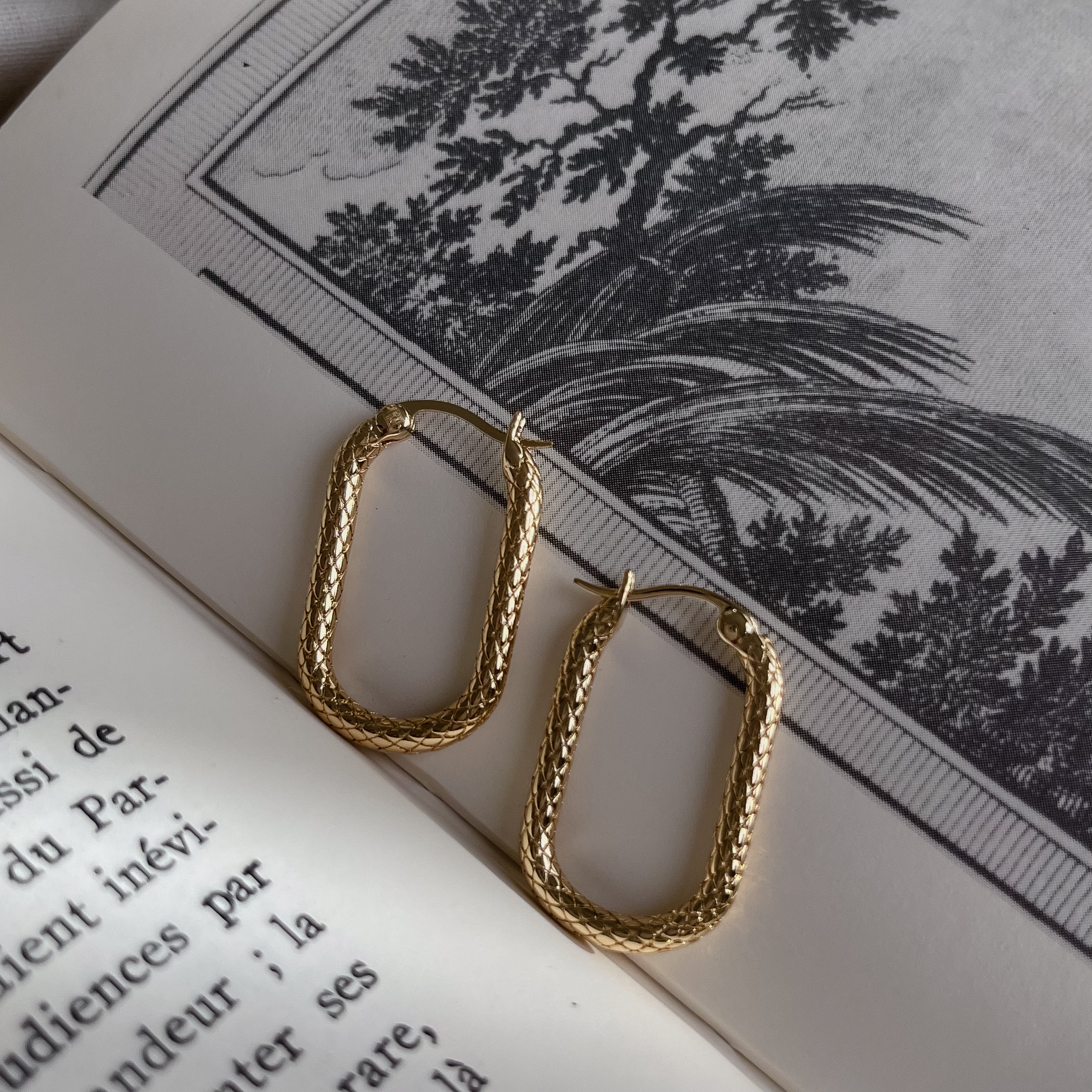 Miss kith- Boucles Créoles Texturées