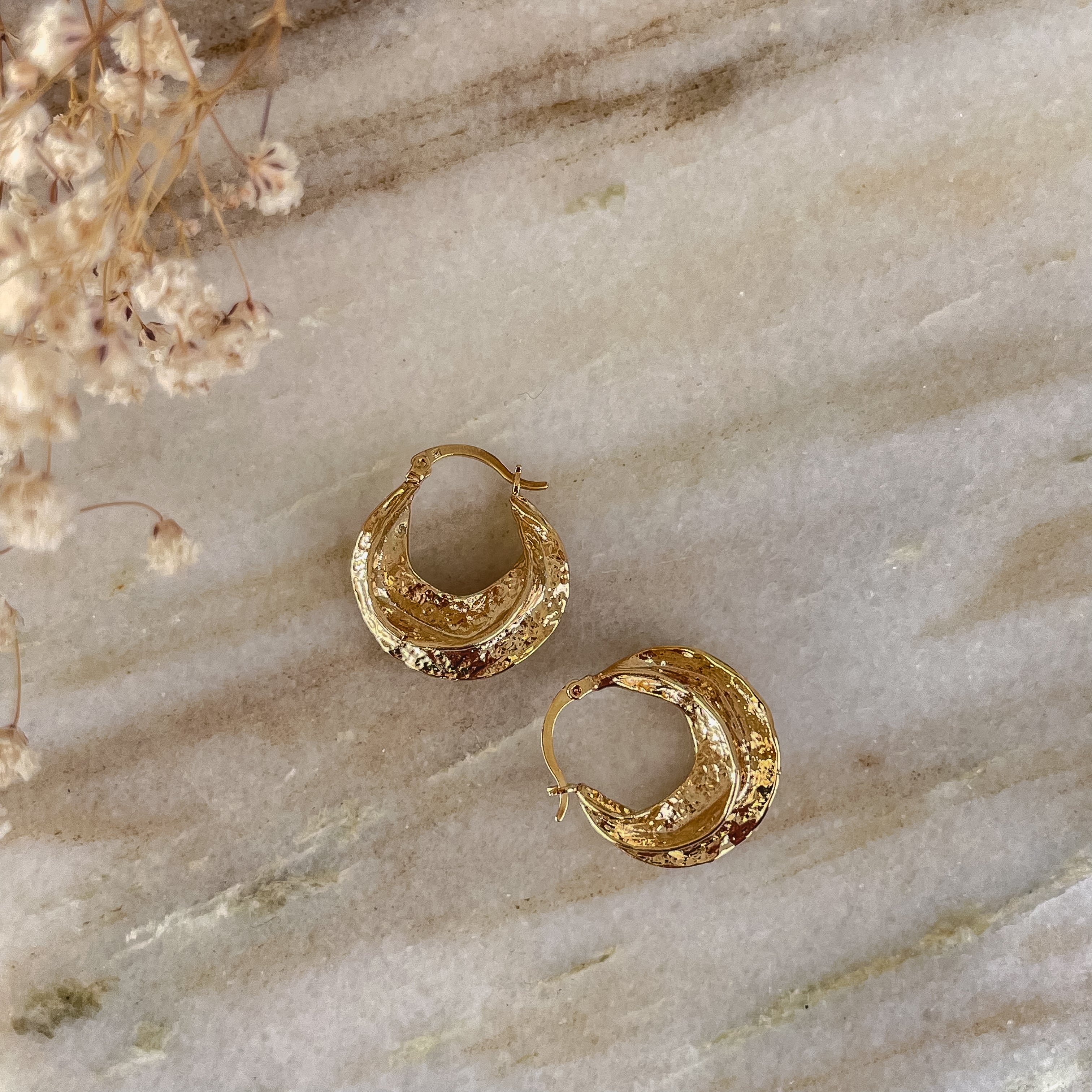 Karambòl — Boucles Créoles Carambole (Plaqué or 18K)